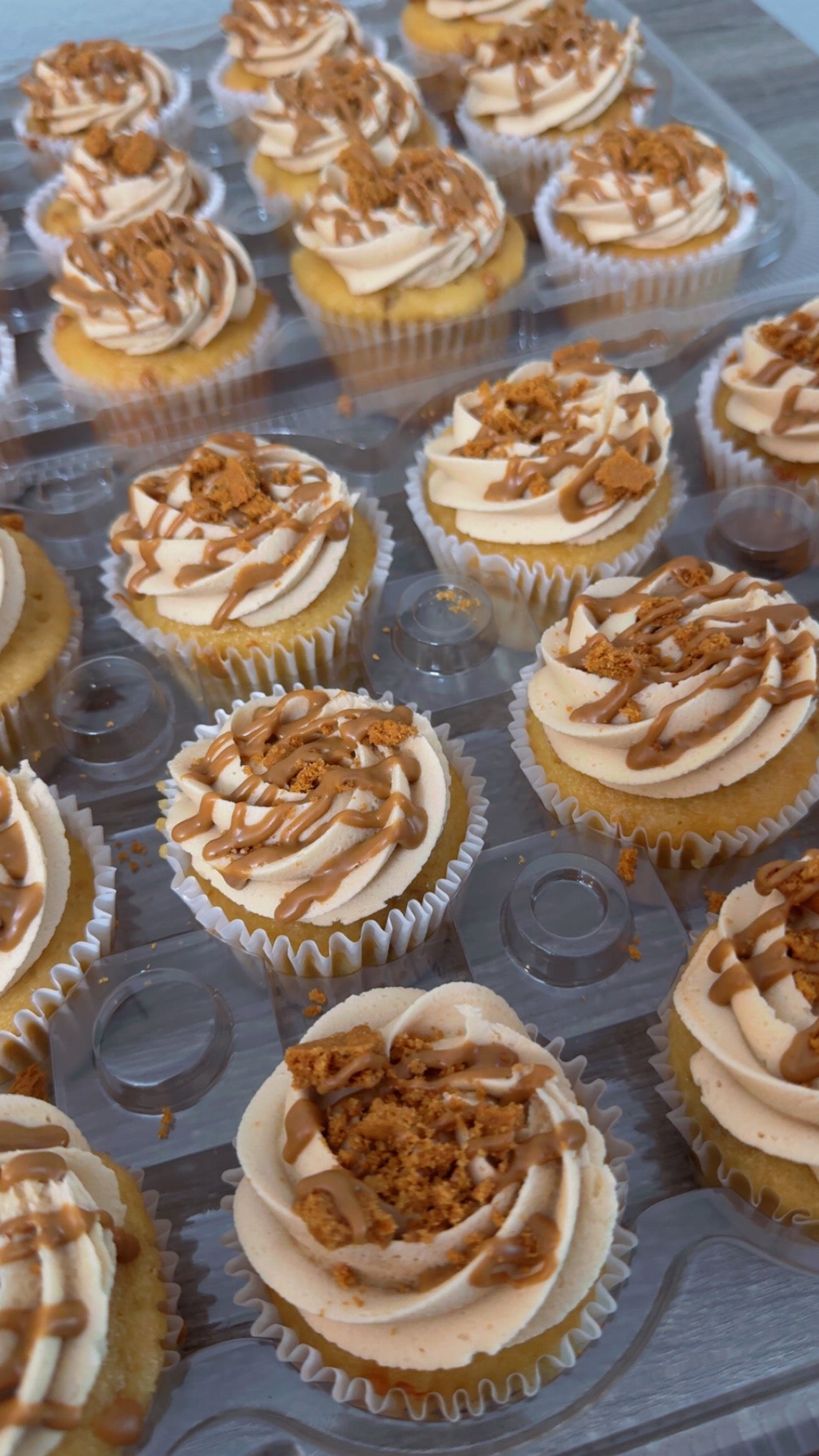 Cookie Butter Cupcakes 12ct