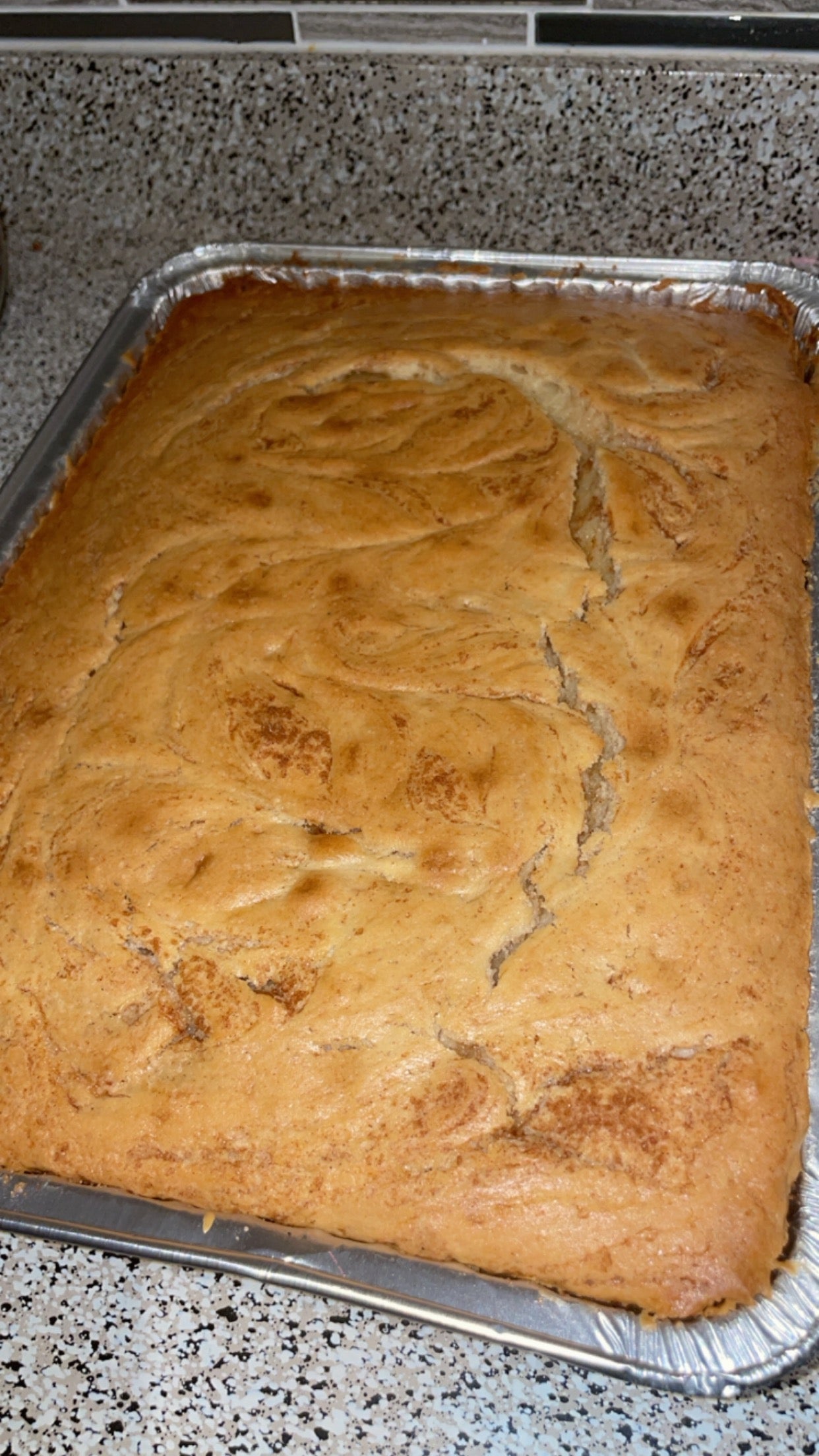 HoneyBun Cake