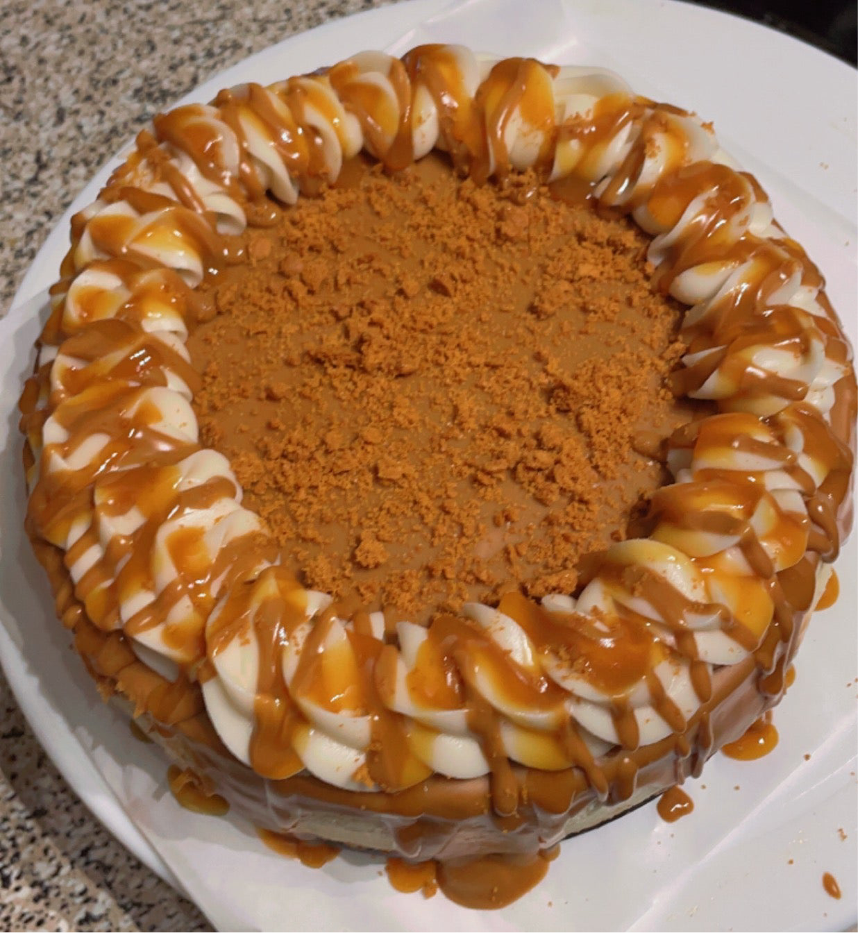Cookie Butter Cheesecake