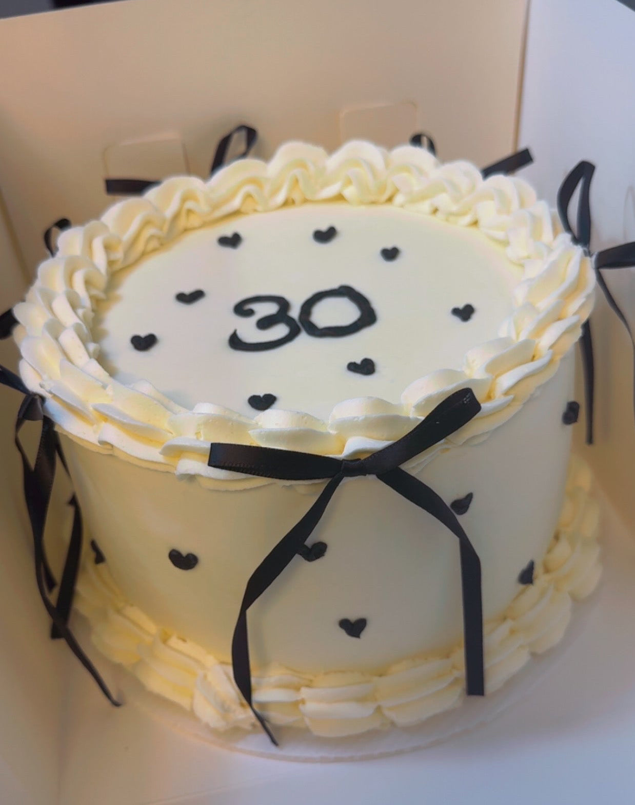 Custom Two-Layer Cake