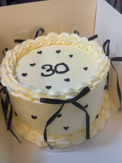 Custom Two-Layer Cake