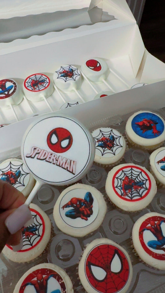 Cake Pops With Edible Images 12ct