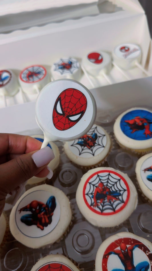 Cake Pops With Edible Images 12ct