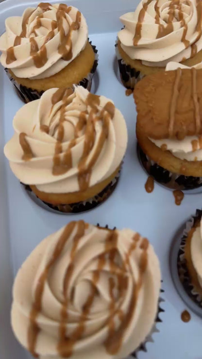 Cookie Butter Cupcakes 12ct