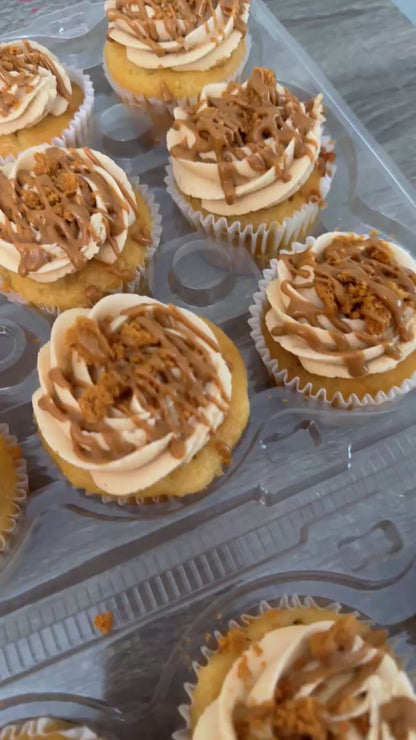 Cookie Butter Cupcakes 12ct