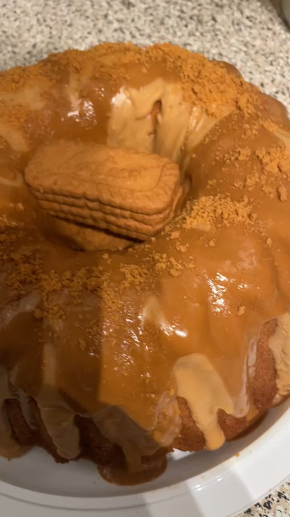 Cookie Butter Bundt Cake